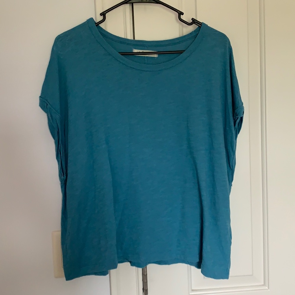 COPY - Free People Teal T-Shirt